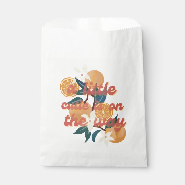 Sacolinha um chá de fraldas bonito (Frente)