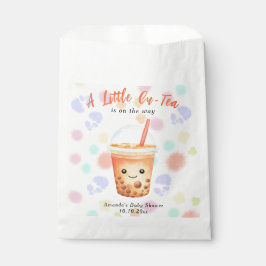 Sacolinha Um Cházinho de Bolhas de Chá Baby Shower