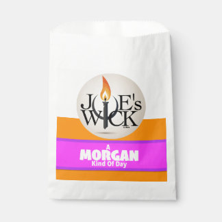 Sacolinha Um Dia Tipo Morgan: com o logotipo da mecha de Joe