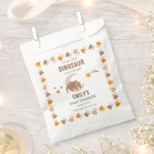 Um Dinossauro Bonito Está A Caminho De Chá de fral