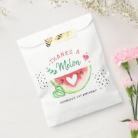 Um Em Um Melão | Aniversário Obrigado Favor Bag