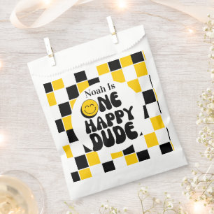 Sacolinha Um Feliz Cara Personalizado Aniversário Favorece B