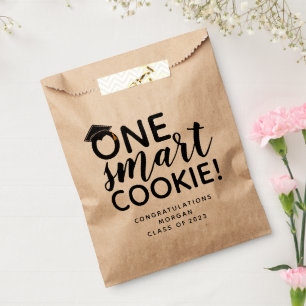 Sacolinha Um Kraft de Graduação Smart Cookie