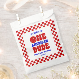 Sacolinha Um Partido Americano do Dude 4 de julho de primeir
