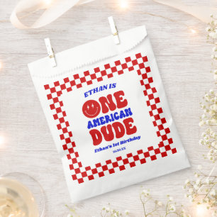 Sacolinha Um Partido Americano do Dude 4 de julho de primeir