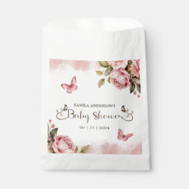 Sacolinha Um pequeno Chá de fraldas de borboleta