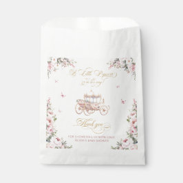 Sacolinha Um Pequeno Chá de fraldas Rosa, Princesa, Muito Ob