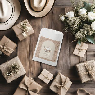 Sacolinha Um Pequeno Cowboy está a caminho do Chá de fraldas