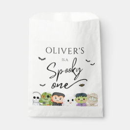 Sacolinha Um primeiro aniversario de Halloween assustador