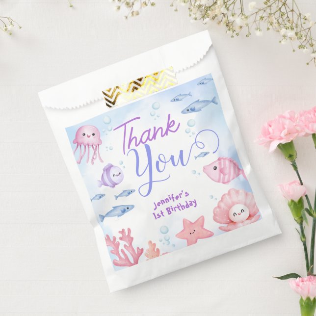 Sacolinha Um primeiro aniversario oceânico das moças do mar (Selado)