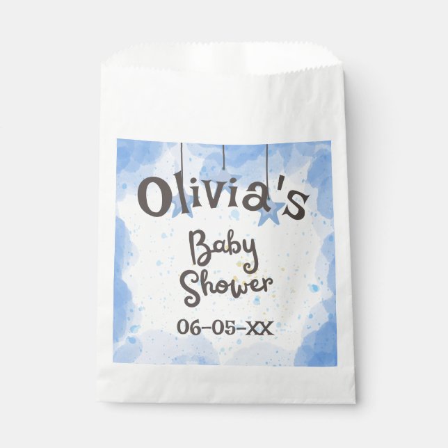 Sacolinha Uma abertura de Diversão de Aquarela: Personalizad (Frente)