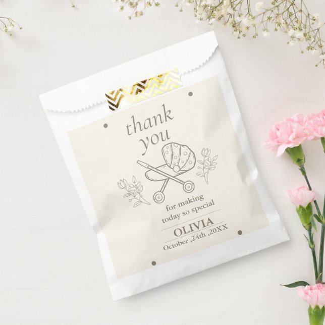 Sacolinha Uma aventura de carrinho | Sexo Chá de fraldas neu (Selado)