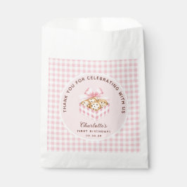 Sacolinha Uma Doce Garota de Biscoito Primeira Festa de aniv