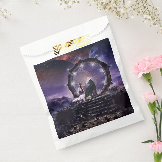 Sacolinha Uma fada e um lobo escuro (Selado)