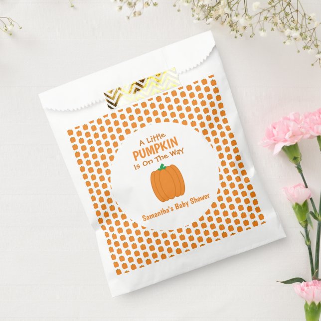 Sacolinha Uma Pequena Abóbora Está A Caminho (Selado)