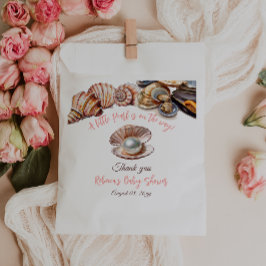 Sacolinha Uma pérola debaixo do Chá de fraldas da Garota do 