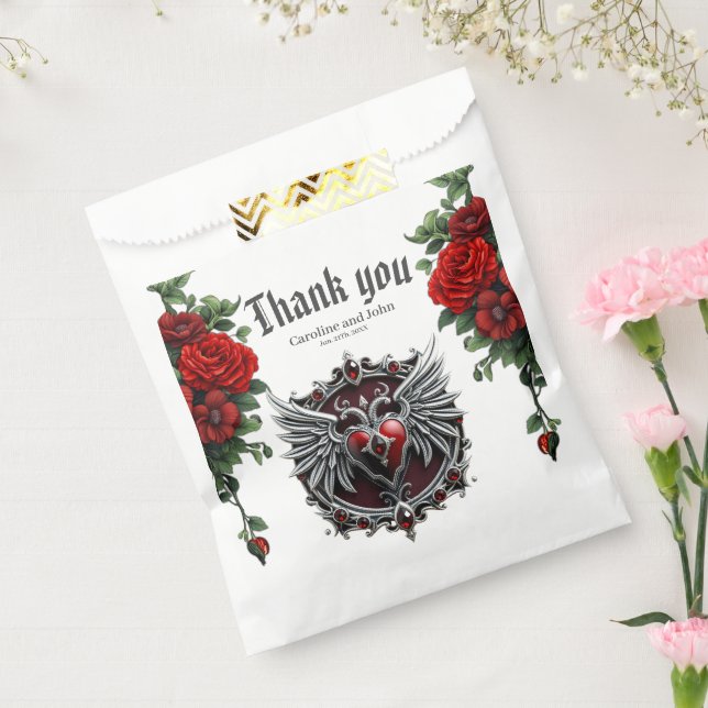 Sacolinha Uma simbiose gótica, cabelos elegantes e crânios. (Selado)