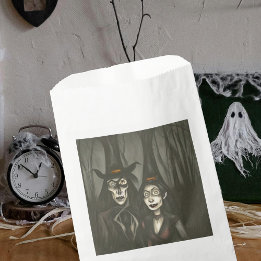 Sacolinha Un vampire et une sorcière à Halloween