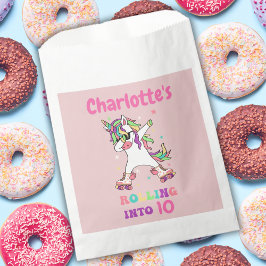 Sacolinha Unicorn Dabbing Roller Sking Aniversário