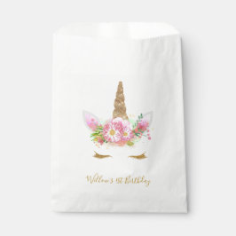 Sacolinha Unicorn Face Favor Bag