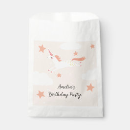 Sacolinha Unicórnio e Estrelas