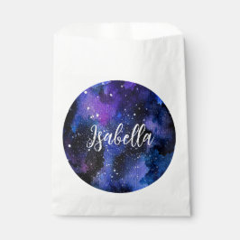 Sacolinha Universo Púrpura de Watercolor