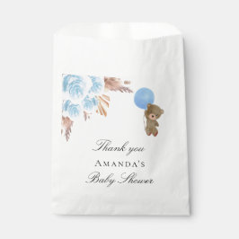 Sacolinha ursinho-chá de fraldas