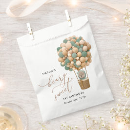 Sacolinha Urso Bonito, Balões Verdes, Primeiro Aniversário