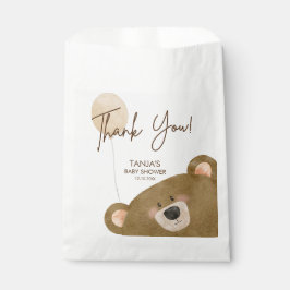 Sacolinha Urso Bonito Que Podemos Esperar Chá de fraldas De 