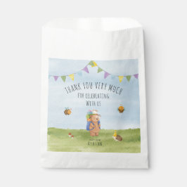 Sacolinha Urso de pelúcia, obrigado de aventura