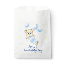 Urso de pelúcia personalizado para o primeiro aniv
