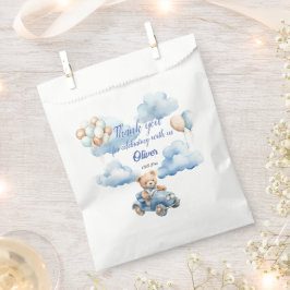 Sacolinha Urso no Aniversário do Avião Blue Boys