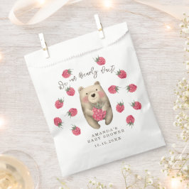 Sacolinha Urso - podemos esperar chá de fraldas