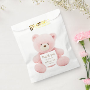 Sacolinha Urso Rosa Rosa Rosa, Obrigado