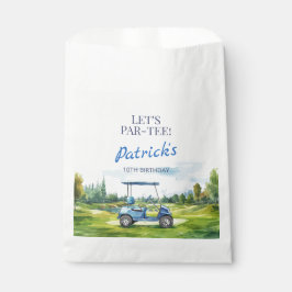 Sacolinha Vamos Par-Tee Golfe Aniversário de Qualquer Idade