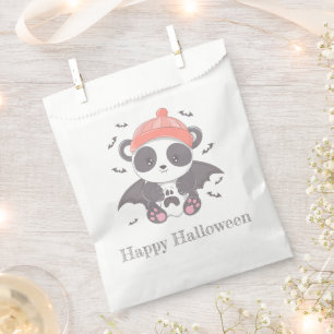 Sacolinha Vampiro Panda Bats Ghost Happy Halloween