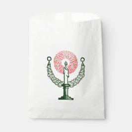 Sacolinha Vela de Natal Tradicional