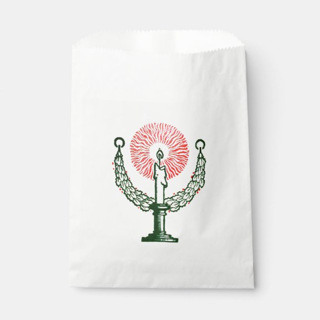 Sacolinha Vela de Natal Tradicional (Frente)