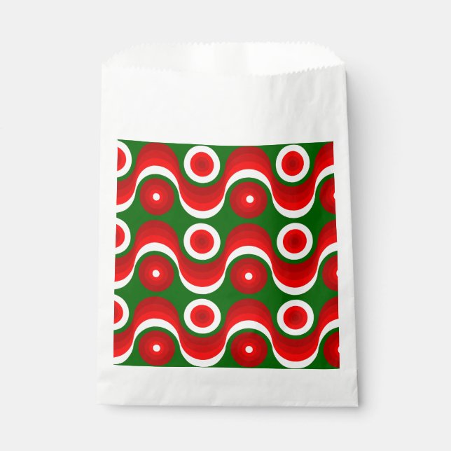 Sacolinha verde de natal feio (Frente)