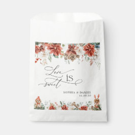 Sacolinha Verdinho Vermelho Inverno Pinecone Casamento Bolsa