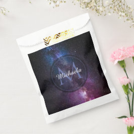 Sacolinha Via Látea, cores brilhantes, monograma personalizá