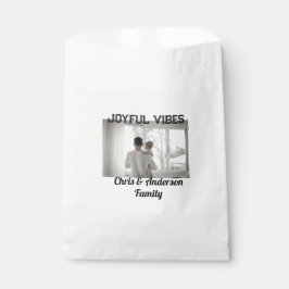 Sacolinha Vibrações alegres pai filho família Natal férias p