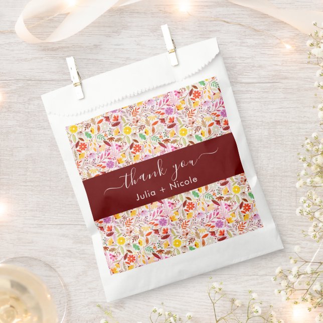 Sacolinha Vibrante Aquarelas Vias Flores De Tulpa De Verão C (Cortado)