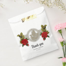 Sacolinha Viking a charme místico com nós Celtas elegantes.