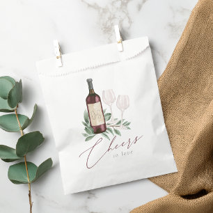 Sacolinha Vinho Vermelho Vinho Vidro Botânico Viva a Amor