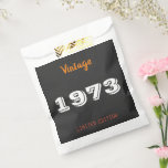 Sacolinha Vintage 1973 edição limitada 50th Birthday Gift<br><div class="desc">Vintage 1973,  edição limitada de 50º presente de aniversário</div>