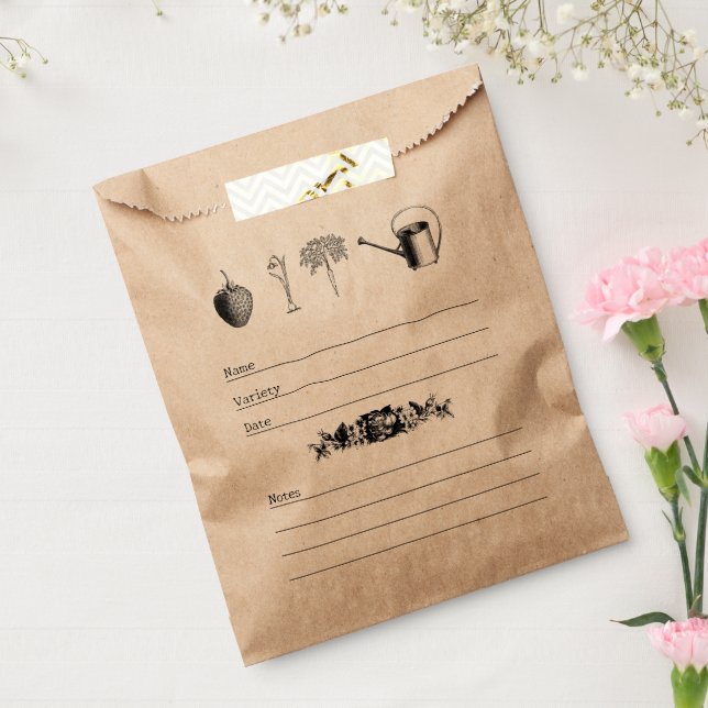 Sacolinha Vintage Gardener - Salvação Ilustrada De Sementes (Selado)