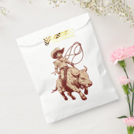 Sacolinha Vintage Western Ride Proud Little Cowboy