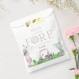 Sacolinha Virning Forn Pink Golf 4ª Festa de Aniversário