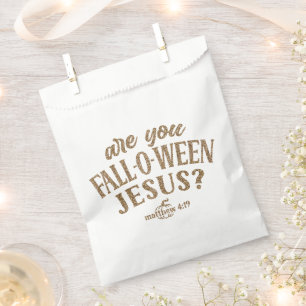 Sacolinha Você é Jesus CAIU-O-WEEN? Christian Halloween